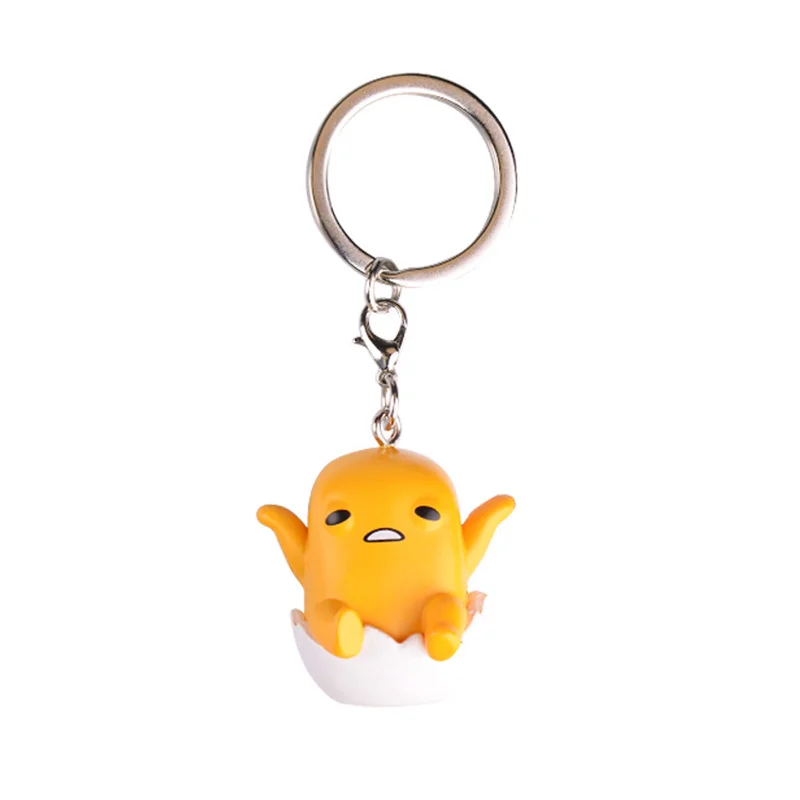 Kawaii Capsule Gashapon Gudetama the lazy egg Action Figure Funkostyle pocket Keychain Toys For kids Xmas gift