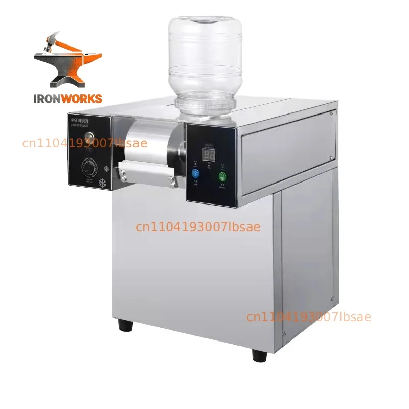 Factory direct sales stainless steel snowflake Shaved ice snowflake ice maker soft ice cream machine