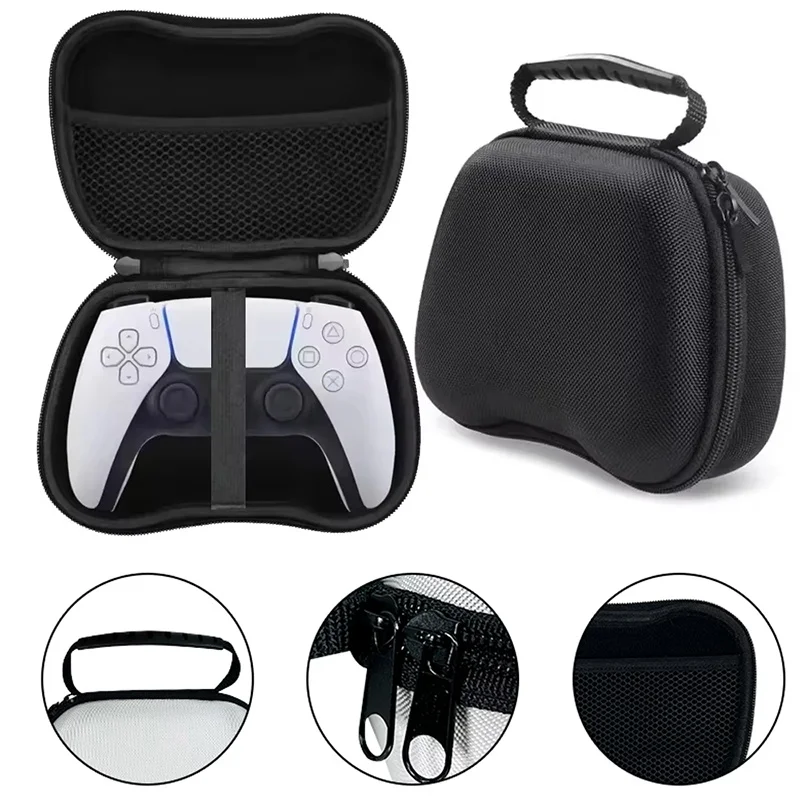 Travel Controller Storage Bags Portable Shockproof Carry Case Protective Pouch Bag For Nintendo Switch Pro/PS5 PS4/Xbox Series