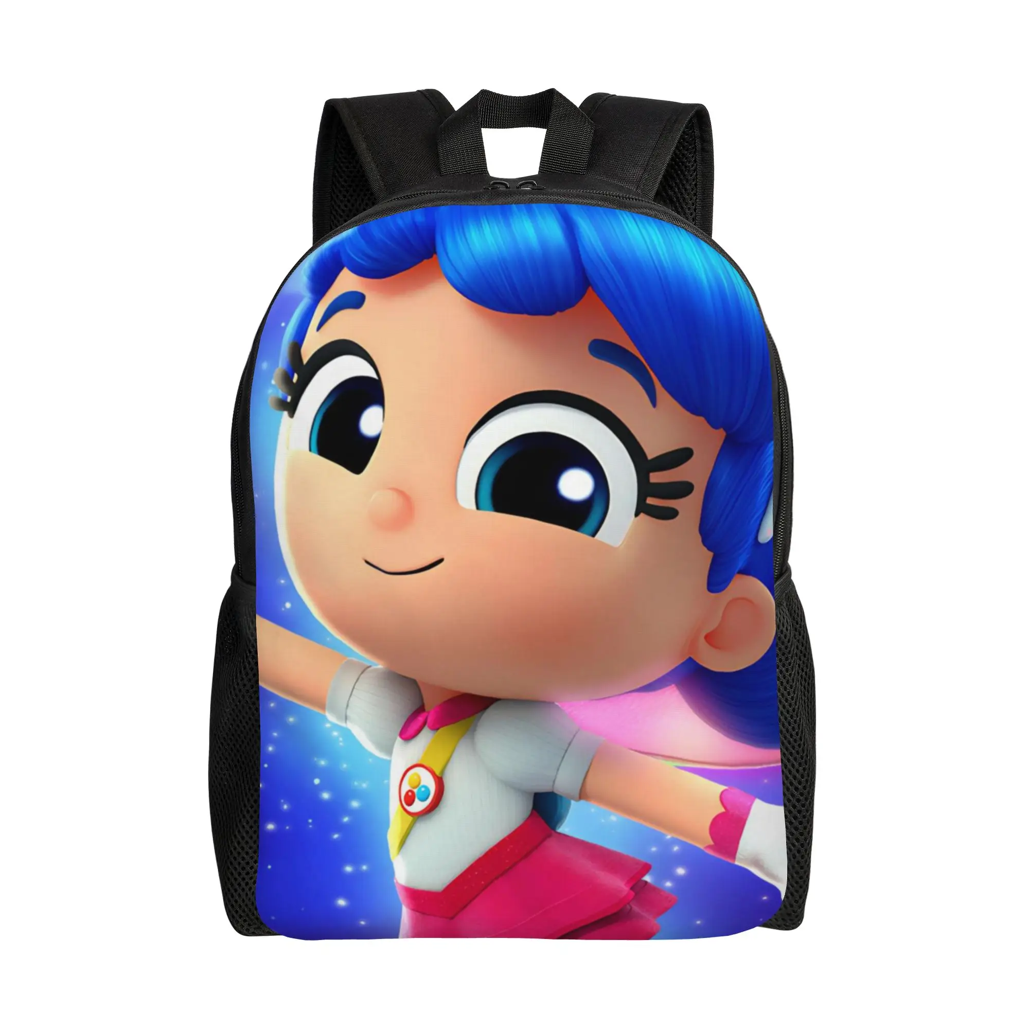 

True Rainbows Kingdoms Cartoon Backpack for Men Women High School Hiking Travel Daypack Laptop Computer Shoulder Bag Lightweight