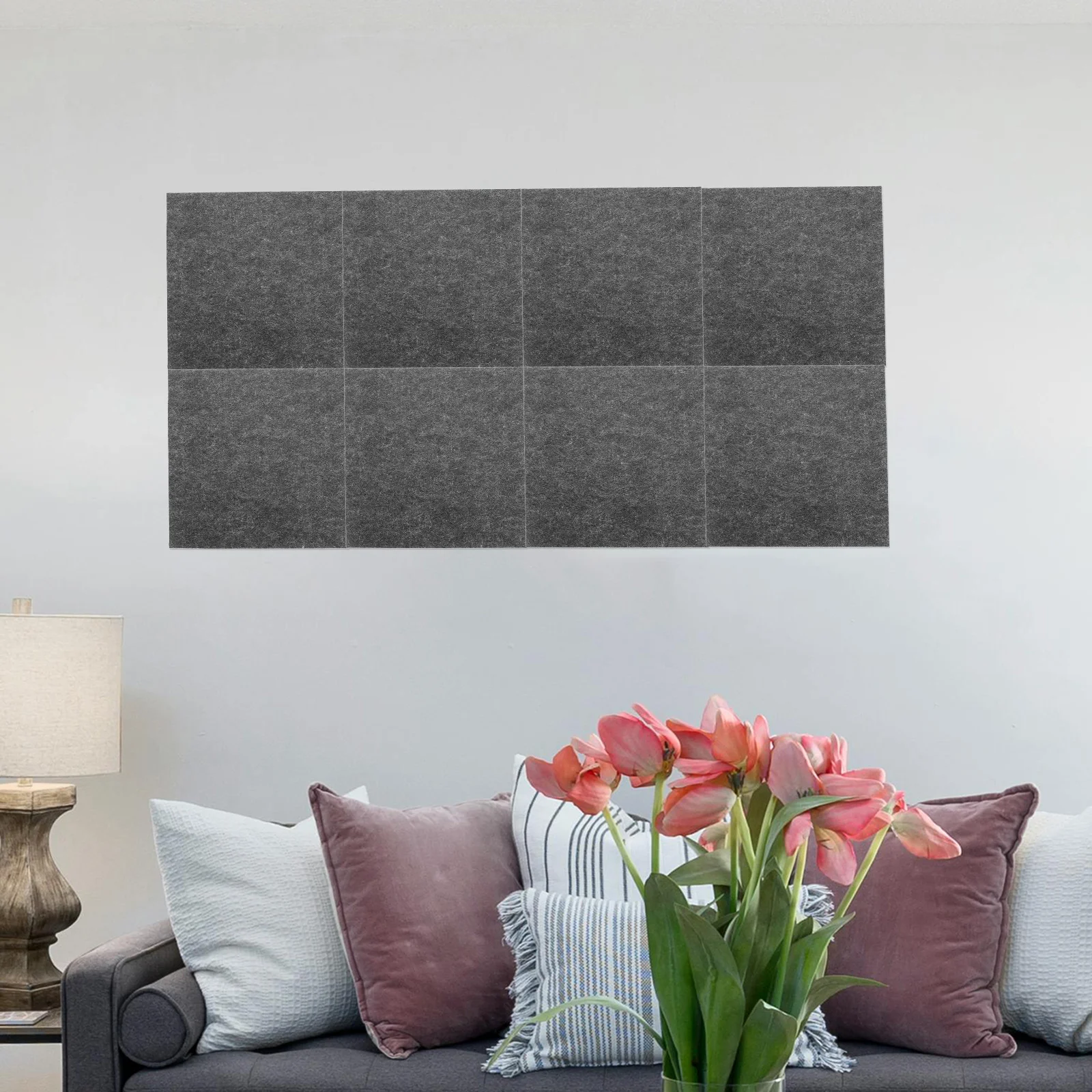 

Corkboard Bulletin Large for Office Felt Cloth Wall Living Room Extra Tiles