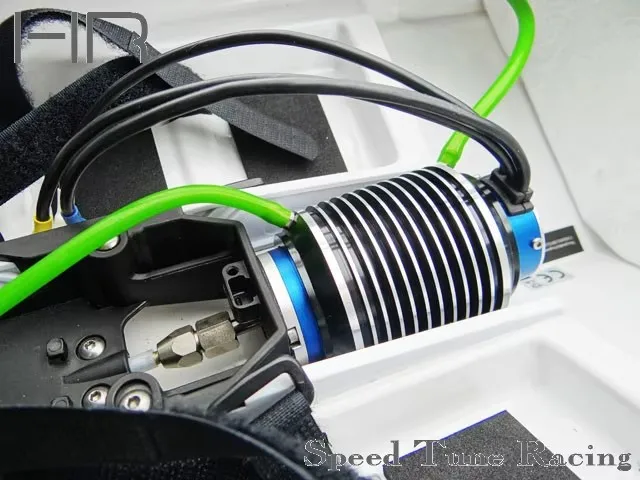 Hot Racing 36mm Aluminum Full Coverage Water Cooling Jacket For Traxxas Spartan Boat