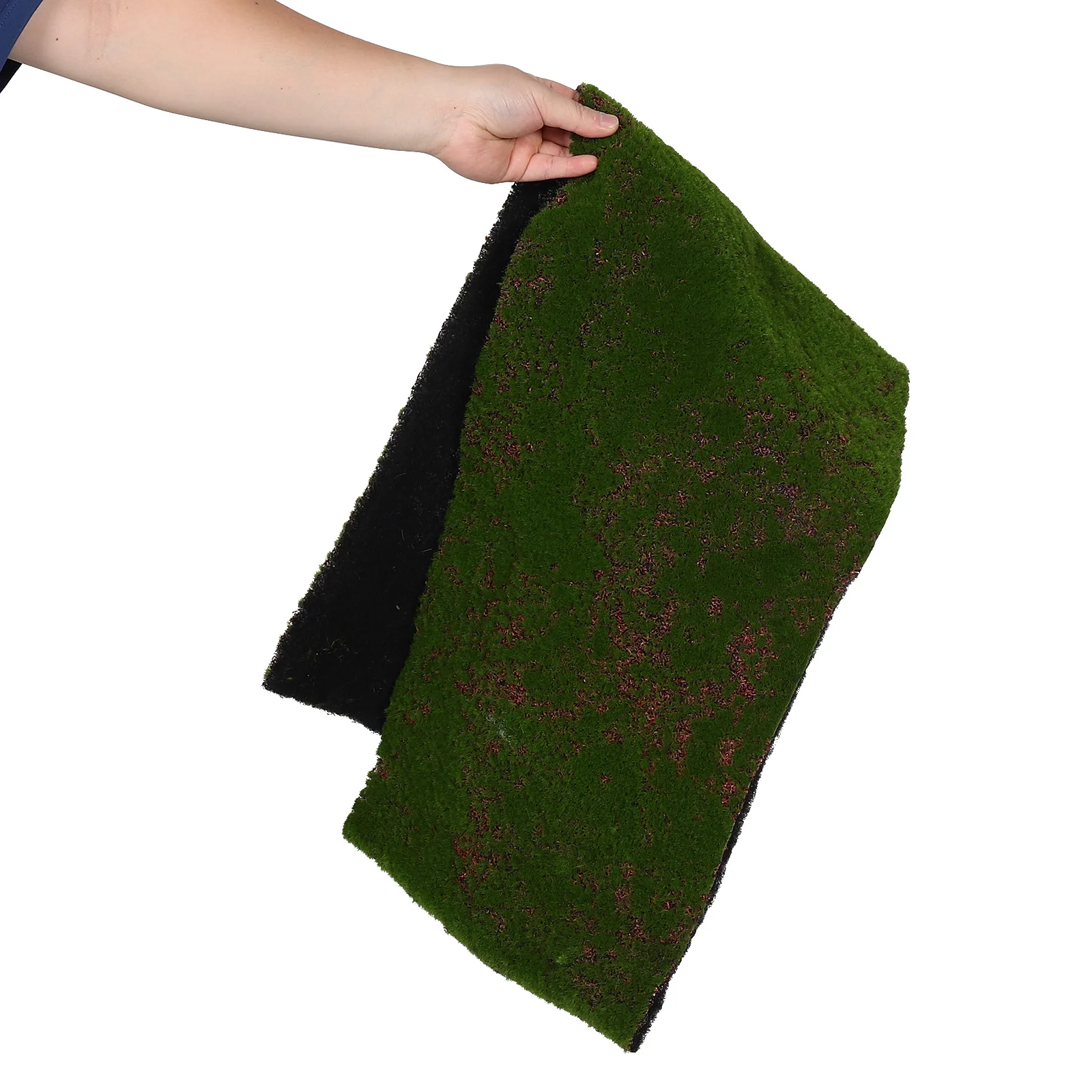 

Artificial Moss Mat 30cmx1m Realistic Green Grass Carpet Decorative Moss Turf for DIY Crafts Indoor Plants Home Decor Terrariums