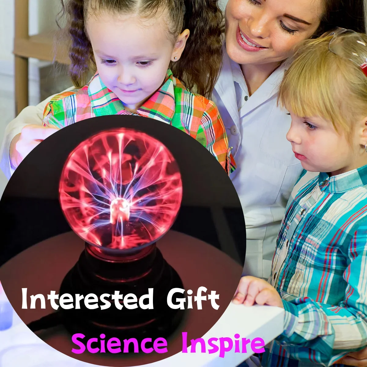 Lampada magica statica a sfera al plasma Touch Novità Palla Atmosfera Luce notturna Decorazione natalizia Compleanno per bambini Regalo di Natale