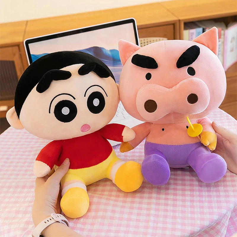 

Large Size 65cm Crayon Shin-chan/Buriburizaemon Plush Toy Cute Doll Pillow Soft Pig Doll Sofa Bedroom Decoration Holiday Gift
