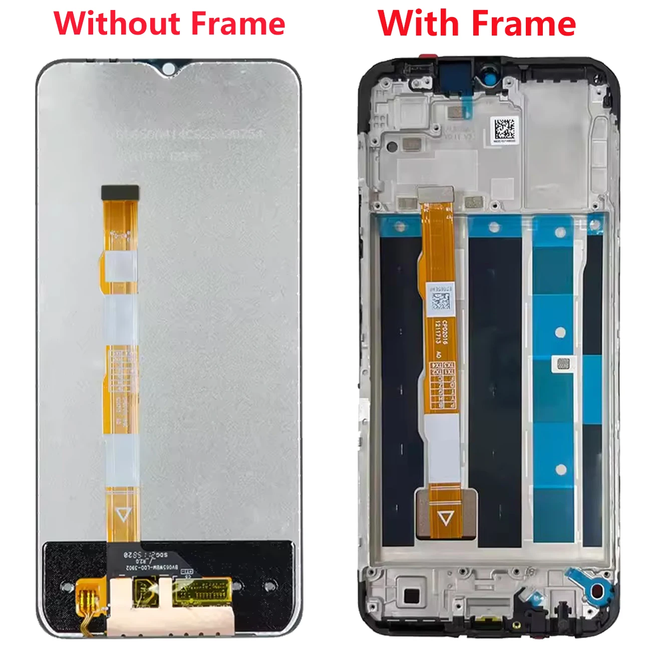 Mobile Phone LCD Display For Vivo Y16 Full With Frame V2204 V2214 Touch Screen Digitizer Replacement Repair Parts