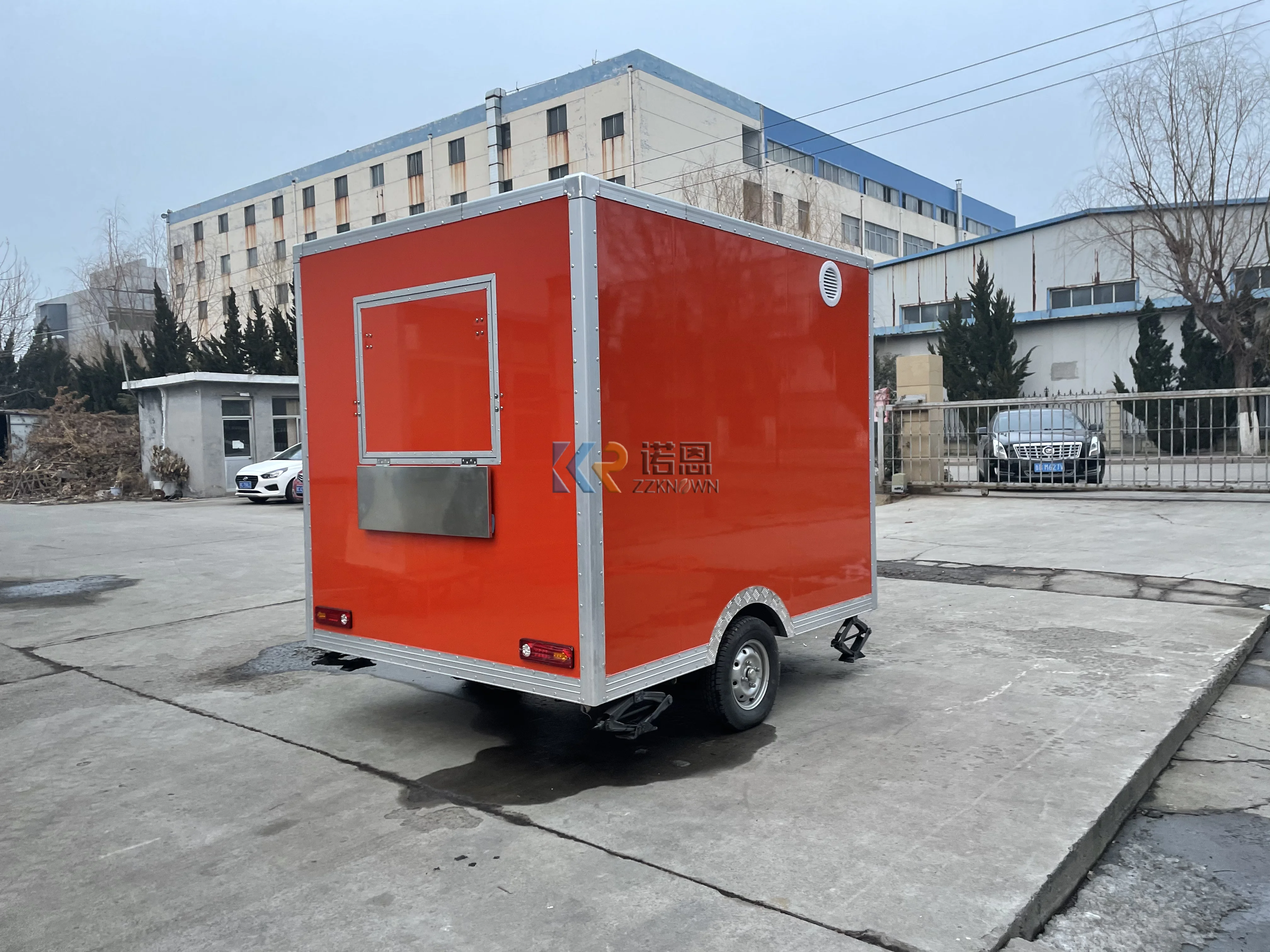 Low Price Popular Vending Kiosk Wheels Mobile Fast Food Truck High Quality Small towable Food Trailer For Sale