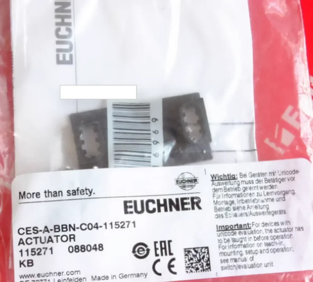 

Euchner New security sensor CES-A-BBN-C04-115271