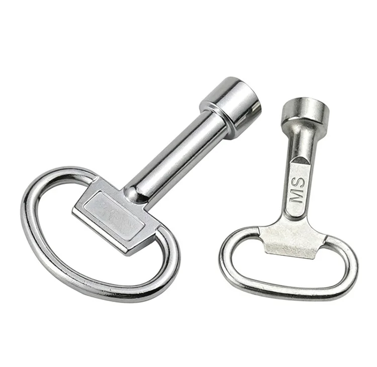 Tap Water Valve Triangle Wrench Chassis Cabinet Door Elevator Door Lock Valve Key Multi-purpose Triangle Key
