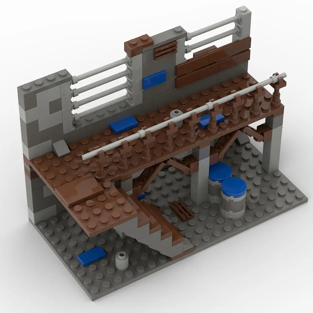 

WW2 Military Model Small Training Base DIY Scene Parts Building Blocks Bricks Toys Gifts
