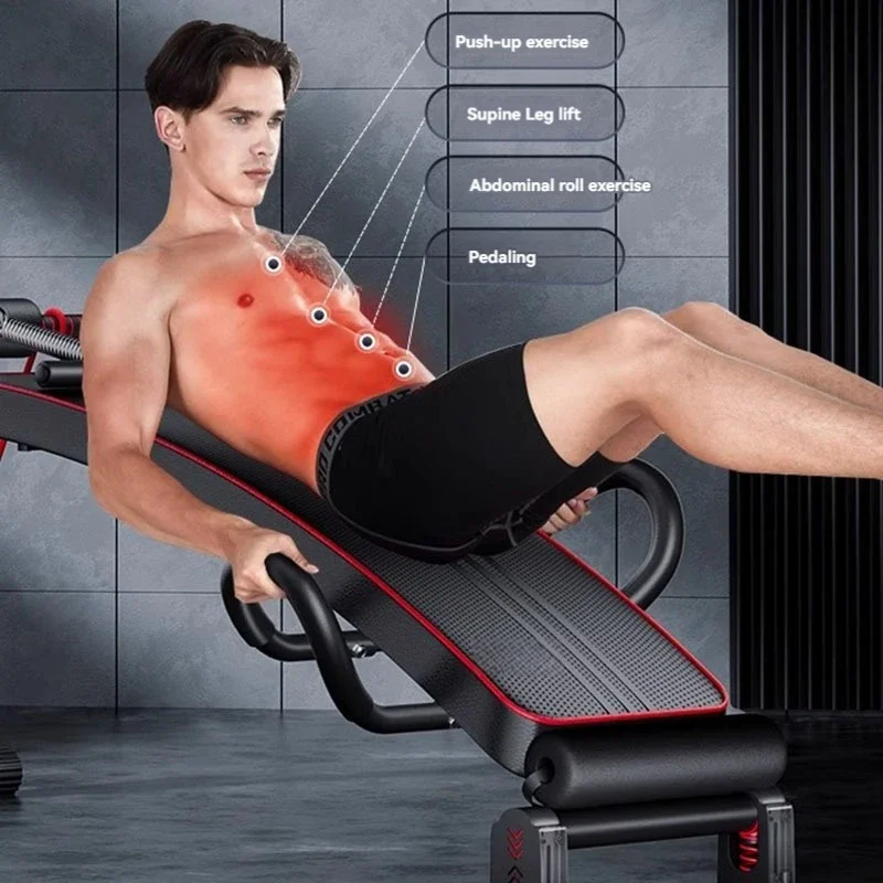 

Скамья для тренировки мышц живота, фитнес-оборудование для приседаний, домашнее тренировочное оборудование, мужской стабилизатор.