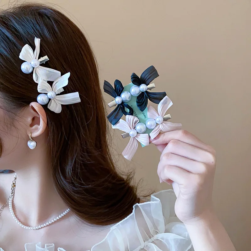 New Bow Hair Clip W…