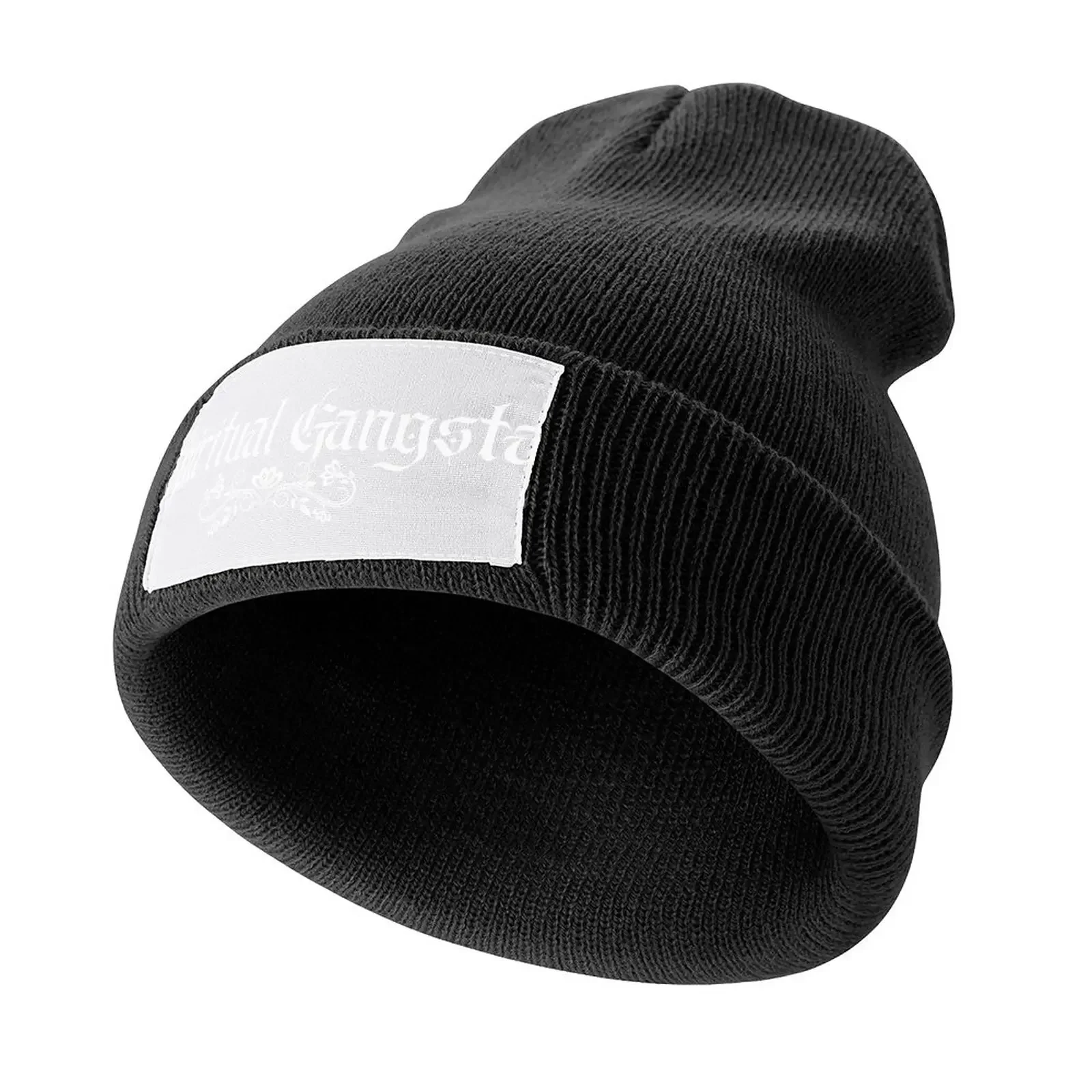 Spiritual Gangsta (Black) Knitted Hat Golf Hat boonie hats For Women Men's