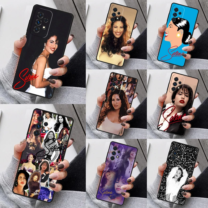 Selena Quintanilla Phone Case For Samsung Galaxy S23 S21 S20 FE S24 S22 Ultra Note20 S10 S9 S8 Plus A40 A52 A12 A13 A53