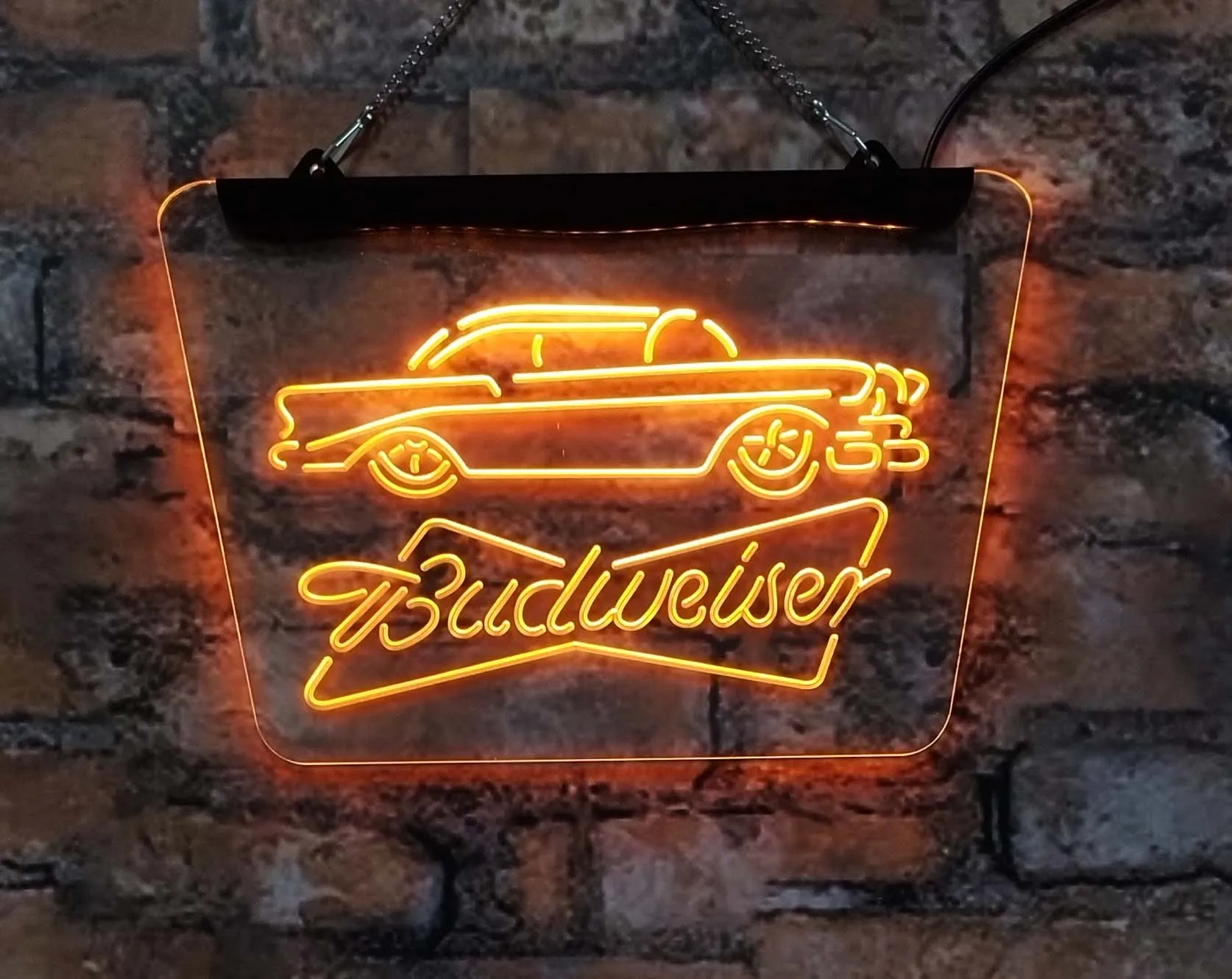 Budweiser beer, bars, clubs, game rooms, LED neon sign acrylic board home decoration wall art blue 20*30 for rooms and stores