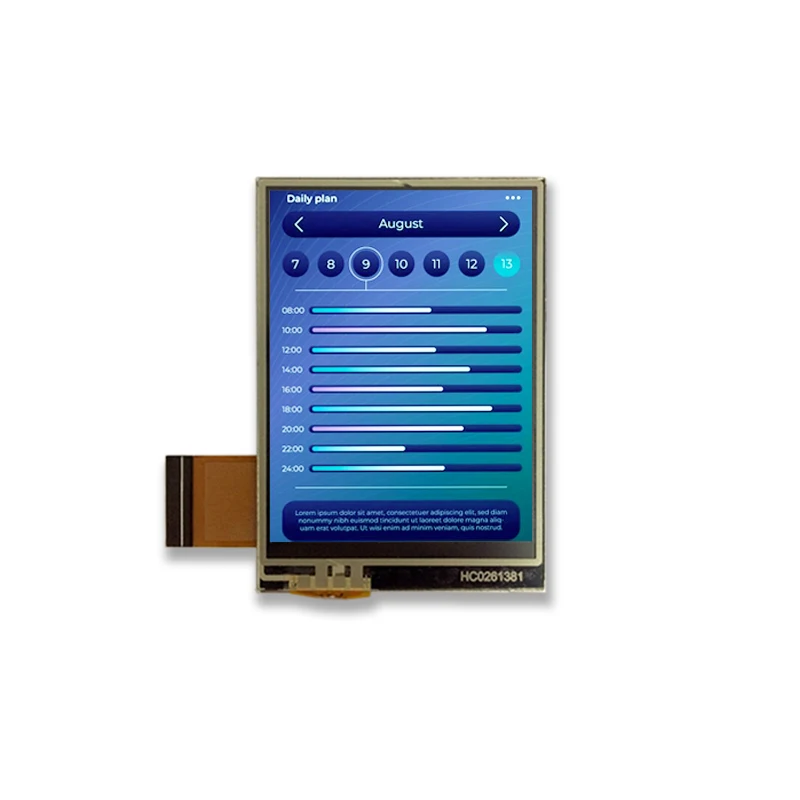 

2.4 inch 240x320 ST7789V MCU+RGB+SPI multiple interface IPS LCD module with resistive touch panel