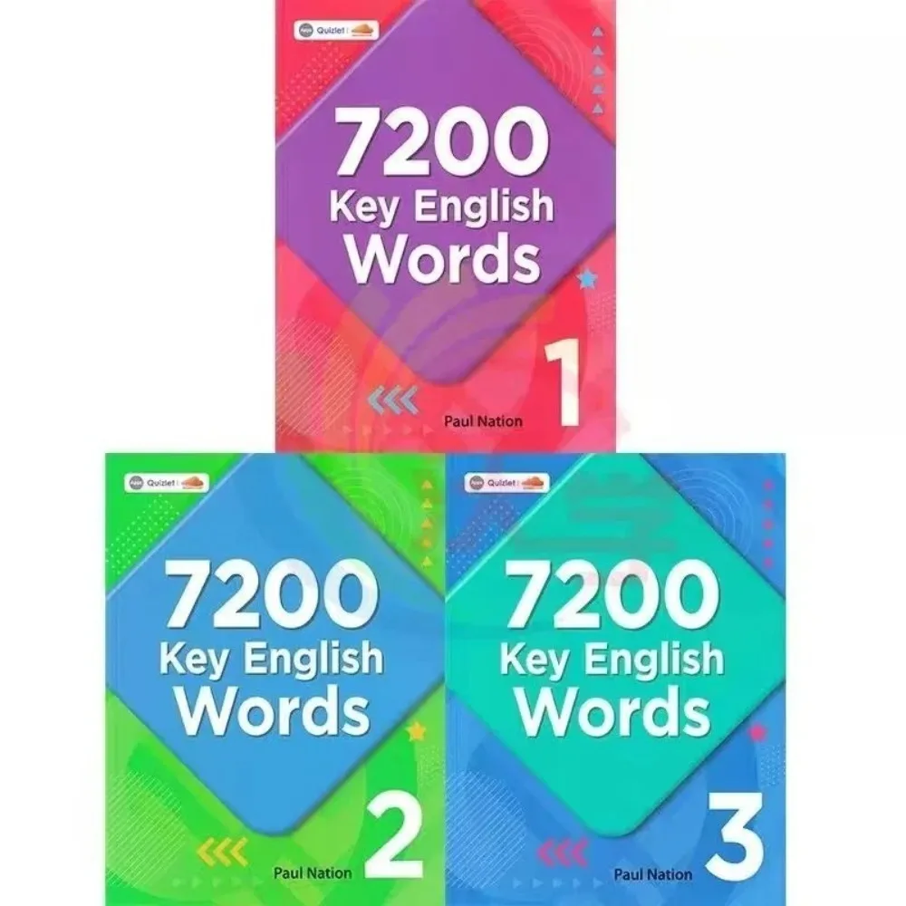 

7200 English Word Full Color Guide | Complete Vocabulary Learning Books for All Levels | Libros Livros Learning Books