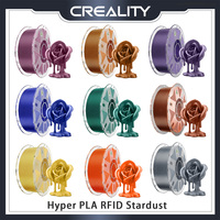 Creality Hyper PLA RFID Stardust Filament Multicolor Hyper PLA Starry 3D Filament Original 1KG 1.75mm for Most FDM 3D Printers