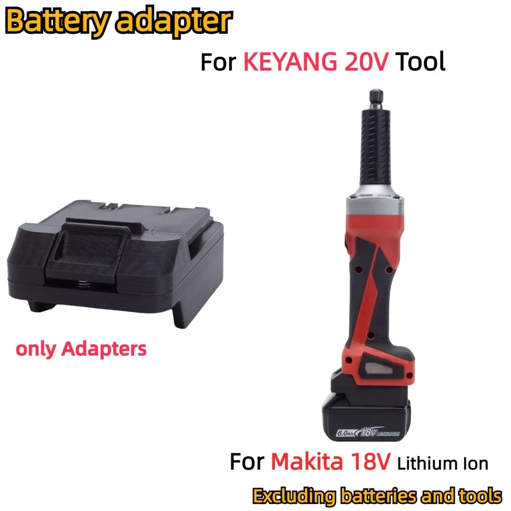 Makita Brushless Cordless Drill Tools 18v Li-ion Battery Converter Adaptador Único 20v Electricidade