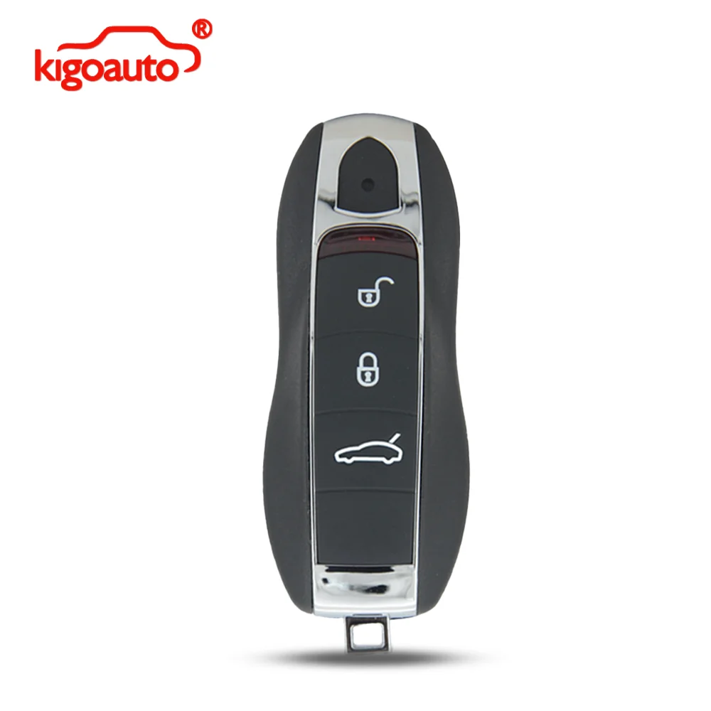Kigoauto KR55WK50138 Smart Key Gehäuse 3 Tasten mit Panikfunktion für Porsche 911 Boxter Cayenne Cayman Macan Panamera – Detail 7