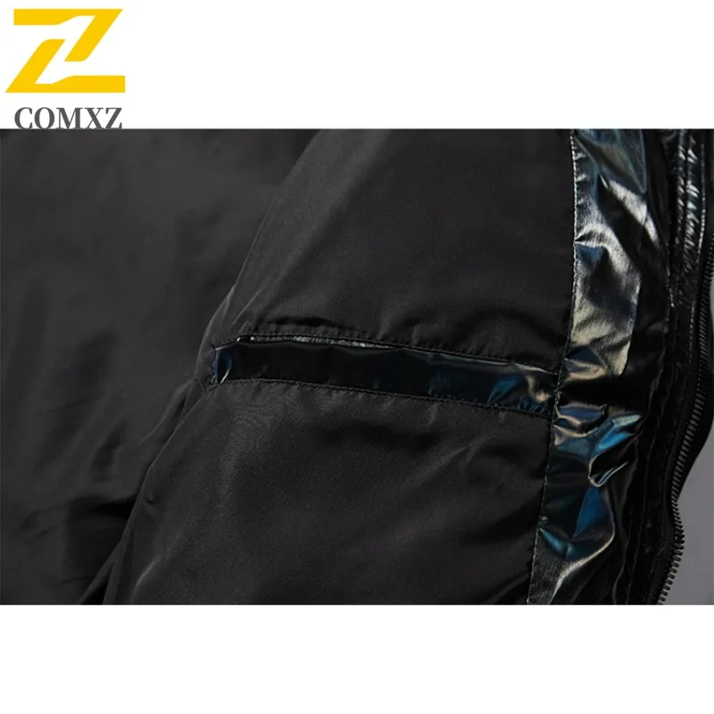 COMXZ Men Bread Jacket Comfortable Fashion Trendy Lightweight Warm Snowy Padded Jacket Travel Minimalist Branded Puffer Jacket
