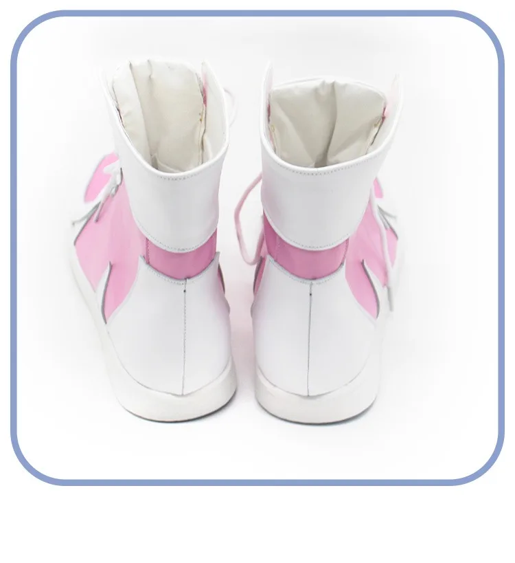 Dantsu Vlam Cosplay Schoenen Anime Pretty Derby Cosplay Props PU Lederen Schoenen Halloween Carnaval Laarzen Op maat gemaakt