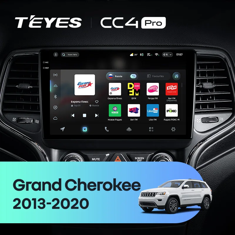 TEYES CC4 PRO لسيارة جيب جراند شيروكي WK2 2013 - 2020 CarPlay راديو متعدد الوسائط ستيريو سيارة تشغيل أندرويد Auto 2DIN Autoradio #2