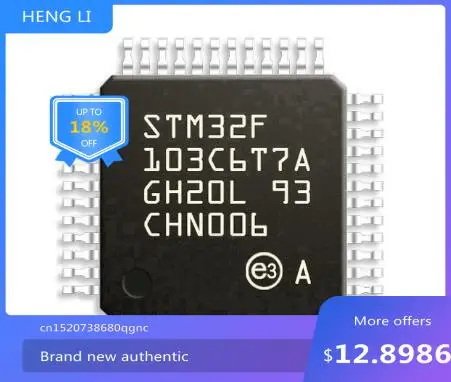 100% NEWHigh quality products STM32F103C6T7A STM32F103C6T7 STM32F103C6T7ATR MCU 32KB