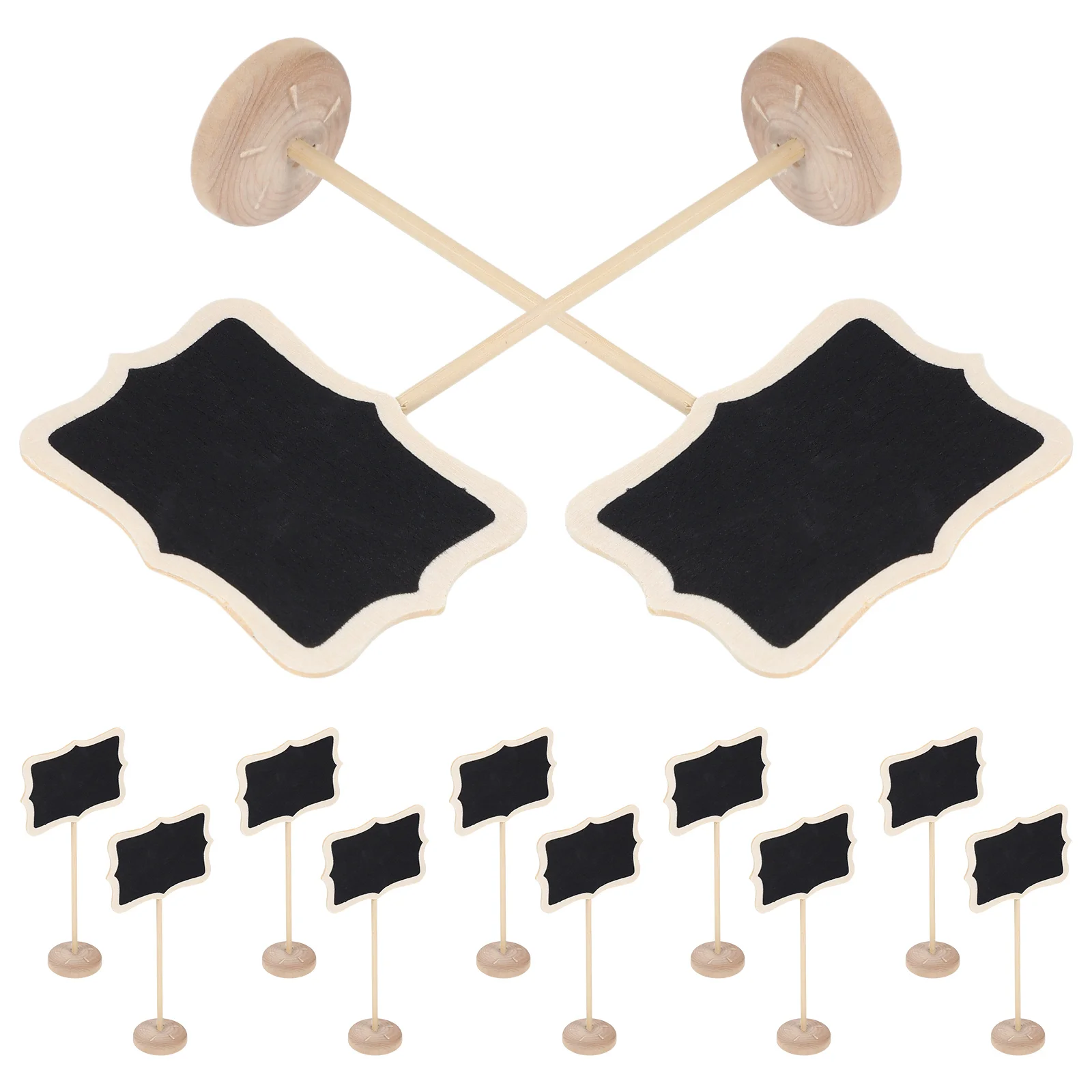 

Mini Blackboard Message Boards Small Chalkboards Stand Table Holder Wooden Frame Signs Wedding Decor Romantic Signage Event