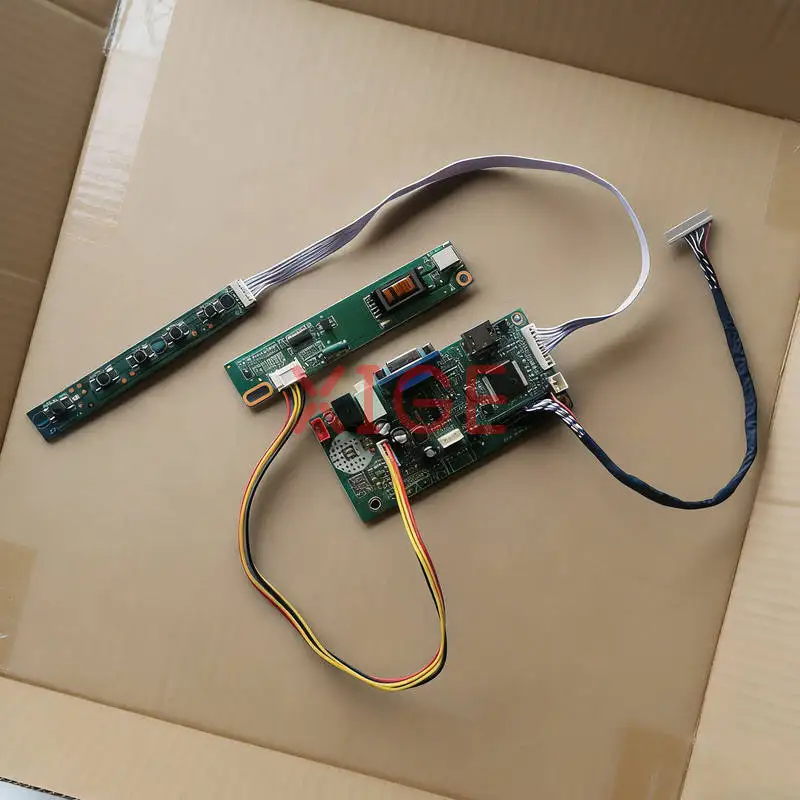 

Для LTM14C433E QD141X1LH02 QD141X1LH06 LTD141EA9F плата привода ЖК-монитора DIY Kit 1024*768 VGA + HDMI 1-CCFL 20 контактов LVDS 1024x768