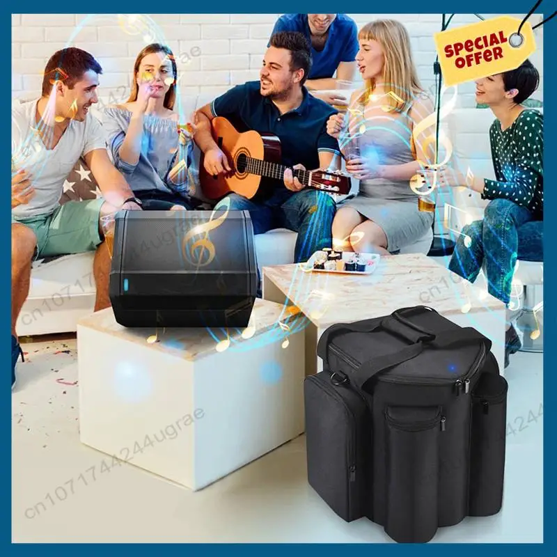 

-A15I 2X Storage Carrying Bag For Bose S1 PRO Large Capacity Carry Case Shoulder Bag Portable Handbag Speaker Accessories