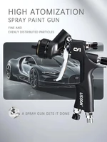 Pistola pulverizadora CV1 de alta calidad, pistola pulverizadora de pintura para coche Lisson, boquilla de 1,3mm, pistola de pintura, pistola pulverizadora de aire a base de agua, aerógrafo