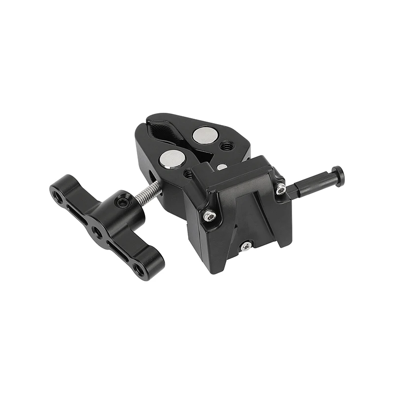 SZRIG-المشبك السلطعون السوبر الشامل ، V-Lock ، تحرير سريع للإناث ، محول مثبت لبطارية كاميرا DSLR ، أجهزة التصوير الفوتوغرافي