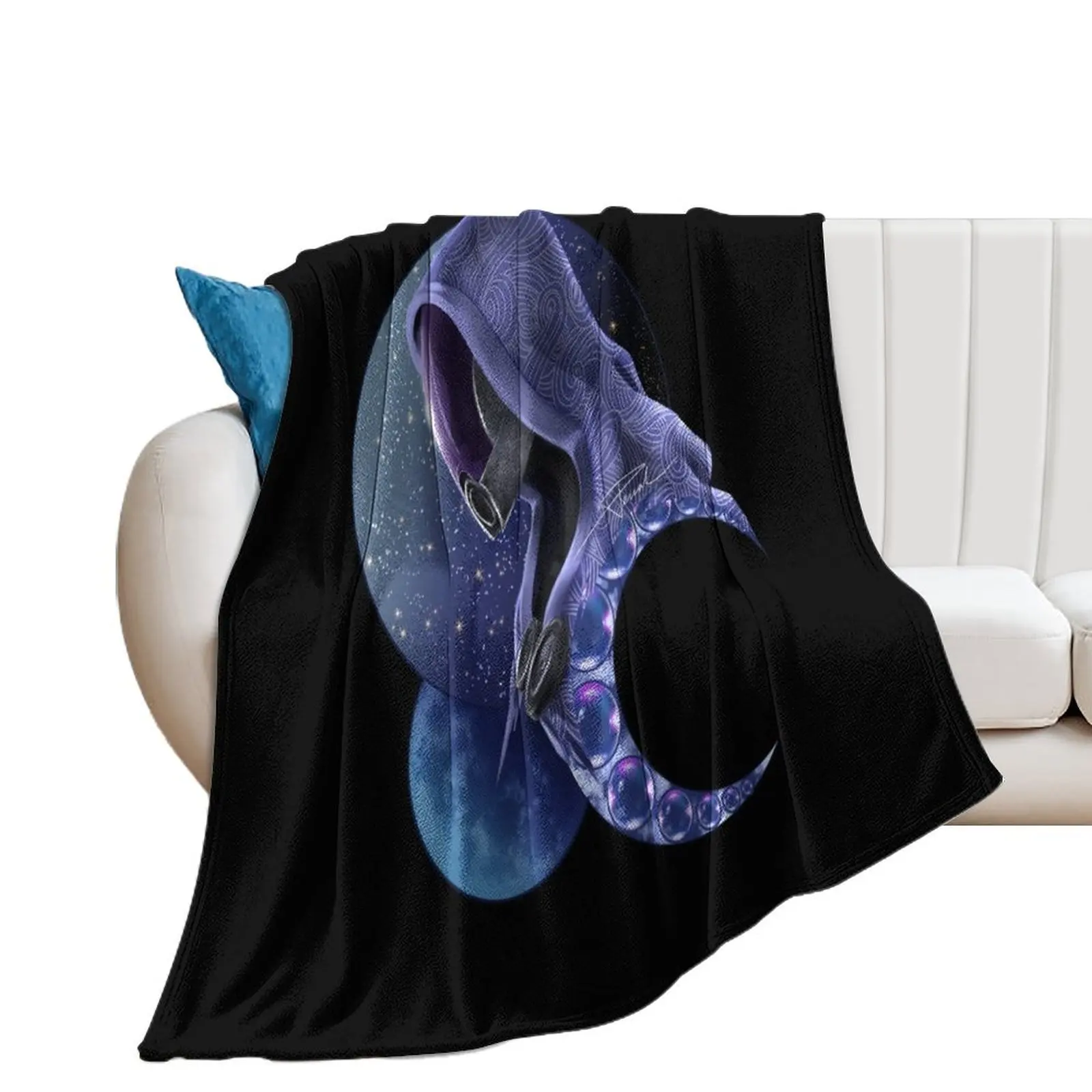 Mass Effect Tali Space Throw Blanket Polar christmas decoration Soft Plaid for sofa Blankets