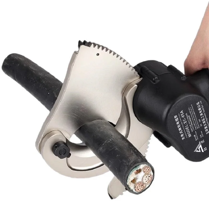 

18V Electric Ratcheting Cable Cutter Light Fast Cutting of 50Mm/85Mm Cable Gear Scissors Armored Cables Steel Core Aluminum