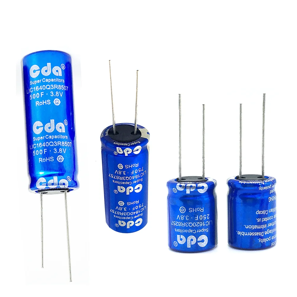 Capacitor do íon do lítio de LIC, CDA, 3.8V, 10F, LIC0613Q3R8106, capacitores do LIC