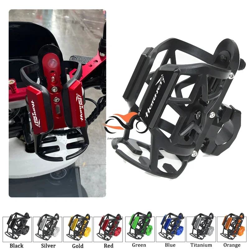 

For HONDA CB750 CB 750 HORNET 2023 CNC Aluminum Motorcycle Accessories Beverage Water Bottle Cage Drink Cup Holder