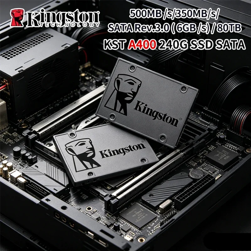 kingston-a400-25インチ-sata3-内蔵-ssd、120gb-960gb-高速-tlc-ソリッドステートドライブ、ゲーミングノートパソコンおよびデスクトップpcシステムのアップグレード用