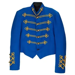 Michael Costumes Jackson Bule Personal Jacket During 1986