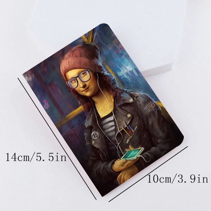 Couple Passport Cover Simple Plane Women Men Fashion Travel Bag Protective Case ID Card Holder Wedding Gift Anime Funny Print