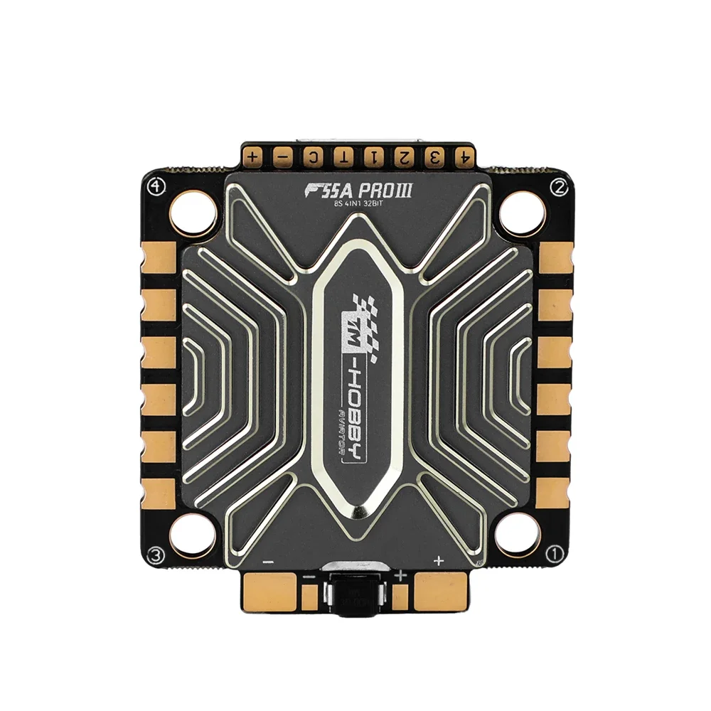 

F55A PROIII five-inch FPV crossing machine, wind breaking 3-8S four-in-one brushless ESC accessories