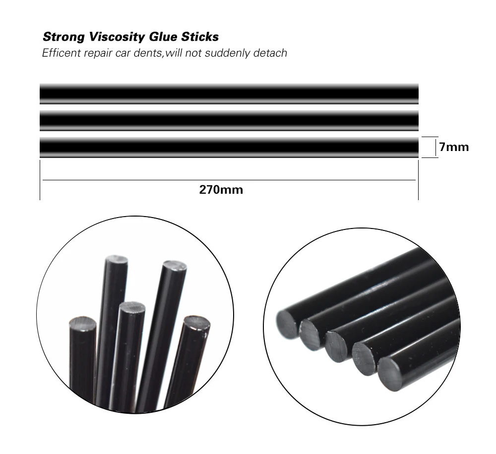 Car paintless dent repair tools Dent Repair Kit Car Dent Puller with Glue Puller Tabs Removal Kits for Vehicle Car Auto