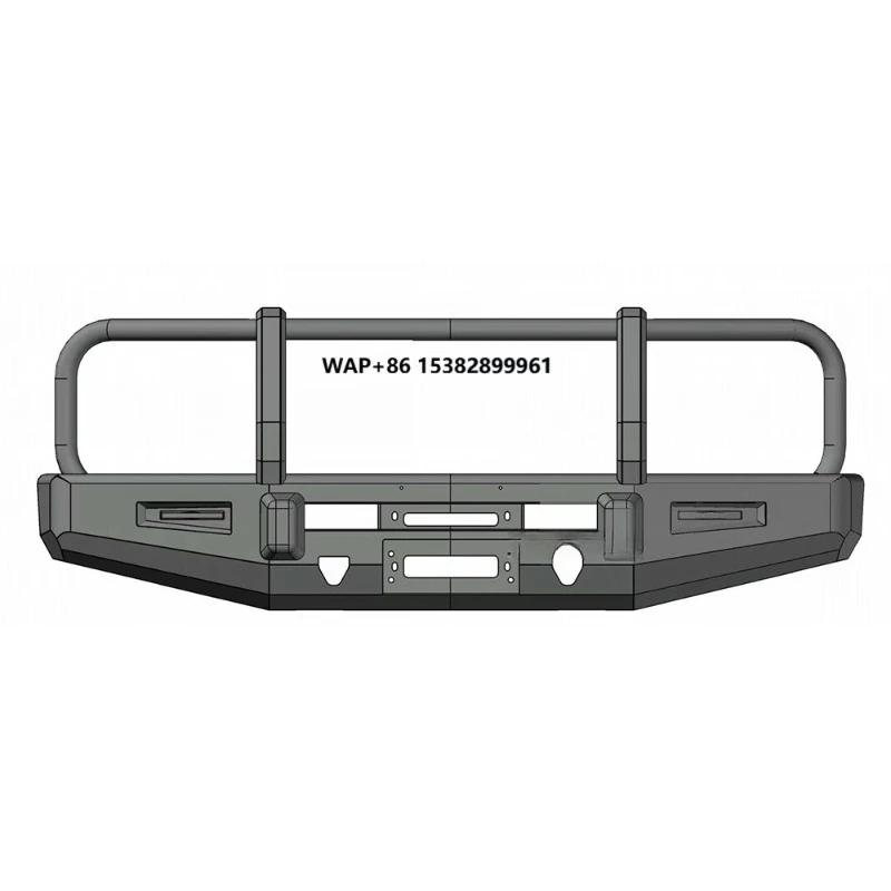 Pare-chocs avant et arrière en acier robuste, compatible tout-terrain, état neuf pour camionnettes