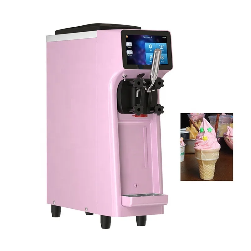 10-15L/H Automatic Ice Cream Maker Machine for Commercial or Household Soft Ice Cream Machine