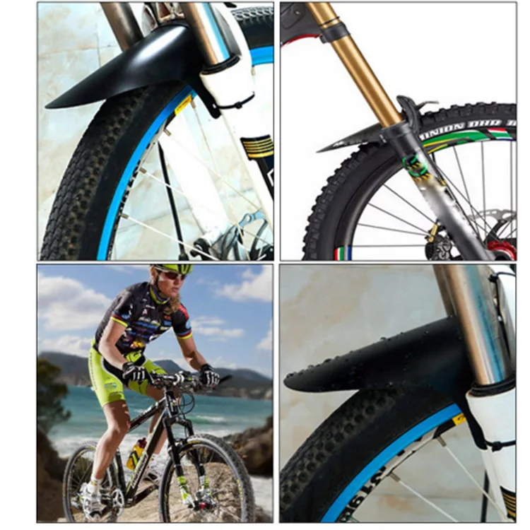 

Bicycle mudguard portable ultra-thin front fork simple rain blocking mountain bike mudguard universal model