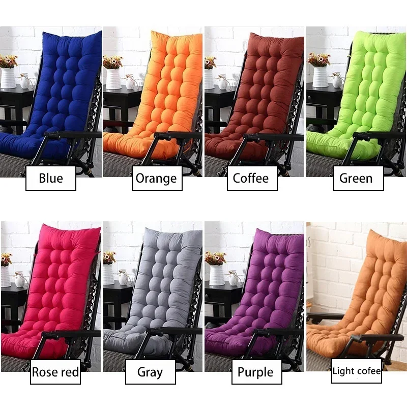 Autumn and Winter Sanding Chair Cushion Thickened Double-sided Folding Chair Cushion Rocking Chair Cushion (Only Cushion)