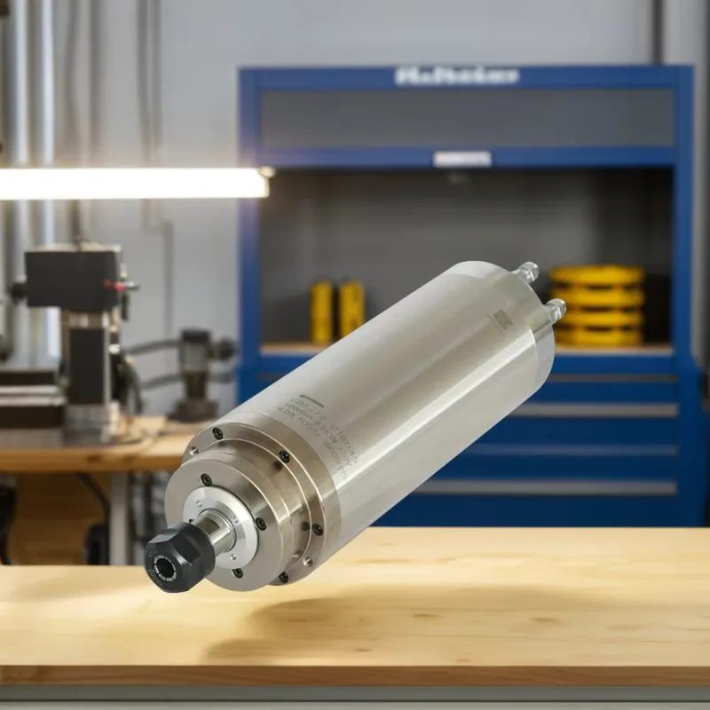 GDZ-27-2 100mm 4.5KW 30000rpm ER20 High-Speed Electric Spindle High-Gloss Industry Machine Tool