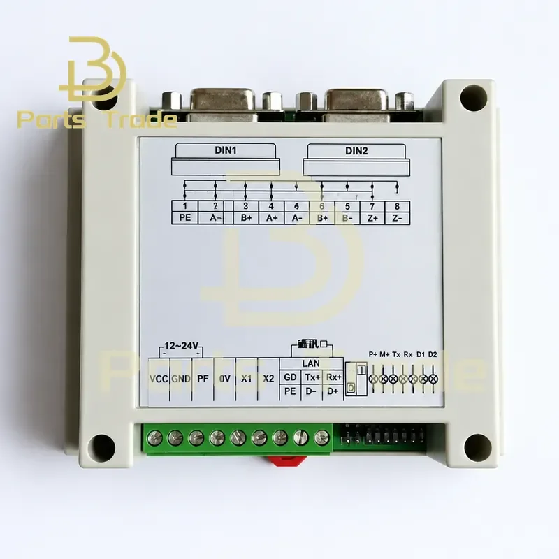 High Speed Quadrature Pulse Decoding Module TTL RS422 Differential Modbus RTU TCP for Incremental Encoders Grating Rulers 2