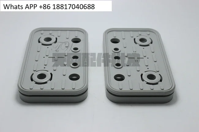 2PCS Halma, Xinghui Nanxing Ende CNC Machining Center Suction Cup Adsorption Block, Suction Cup Rubber 125 * 75 * 17mm