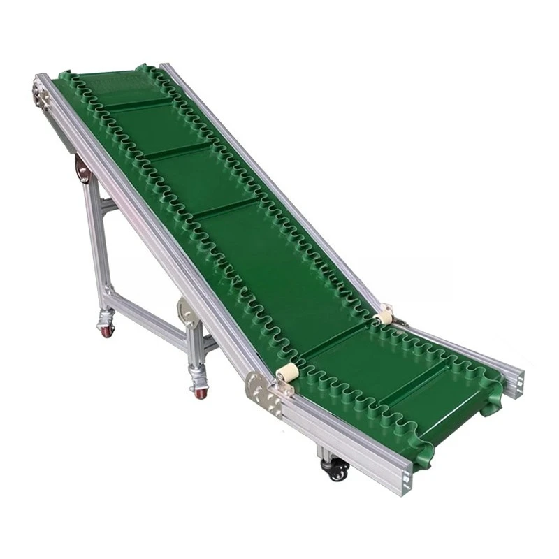 Customized Stainless Steel Food Climbing Conveyor Small Tea Elevator Particle Powder Conveyor Belt Assembly Line